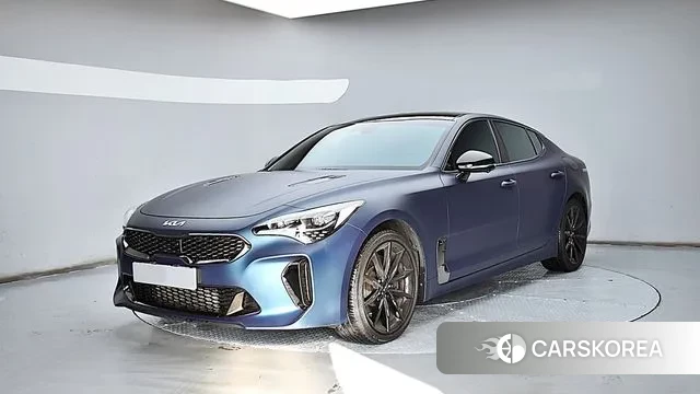 Kia Stinger Meister 2023 Небесно-голубой из Кореи