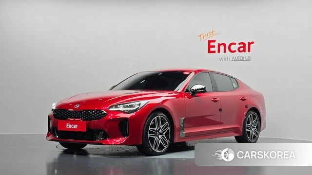 Kia Stinger Meister 2021 Красный из Кореи
