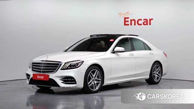 Mercedes-Benz S-Class W222 2019 Белый из Кореи