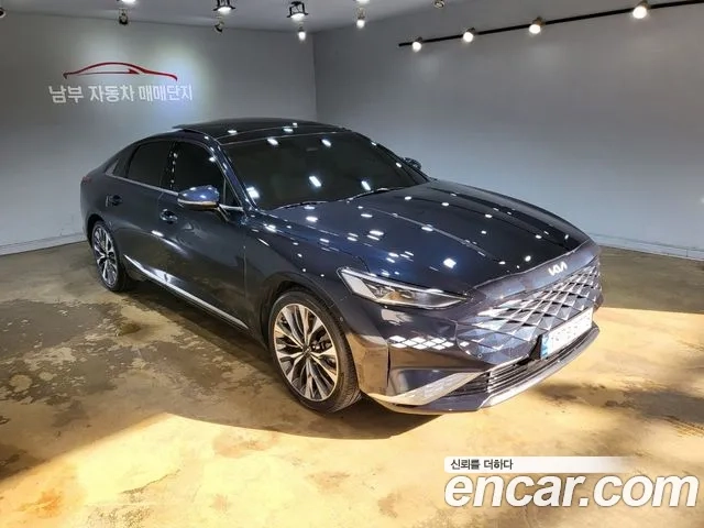 Kia K8 2023 Синий из Кореи
