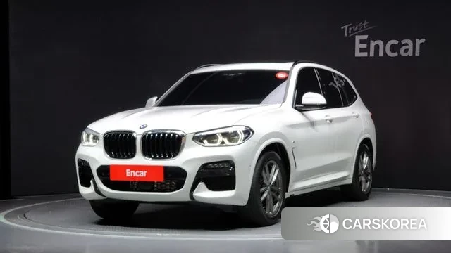 BMW X3 (G01) 2020 Белый из Кореи