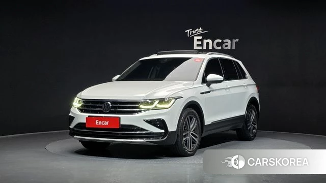 Volkswagen Tiguan second Generation 2023 Белый из Кореи