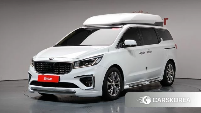 Kia The New Carnival 2018 Белый из Кореи