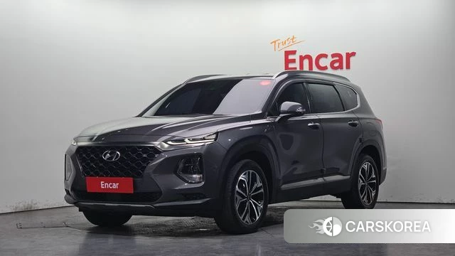 Hyundai Santa Fe TM 2018 Серый из Кореи