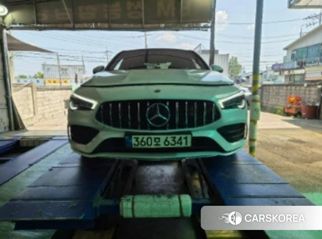 Mercedes-Benz CLA-Class C118 2021 Белый из Кореи