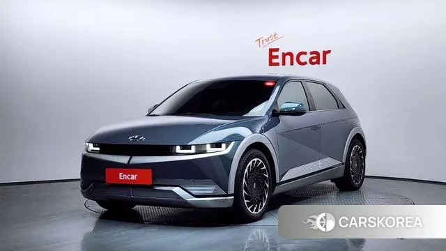 Hyundai Ionic 5 2021 Синий нефрит из Кореи