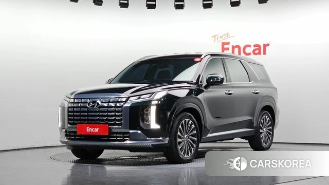 Hyundai The New Palisade 2023 Зеленый из Кореи