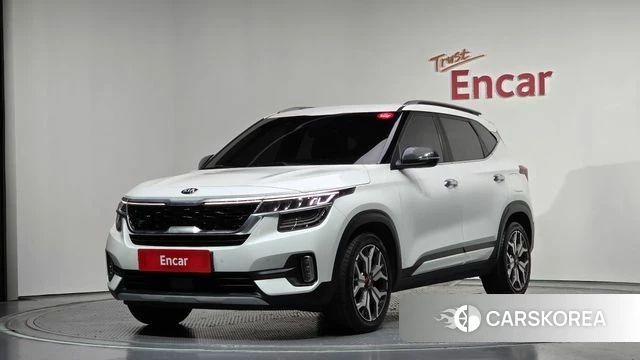Kia Seltos 2021 Белый из Кореи