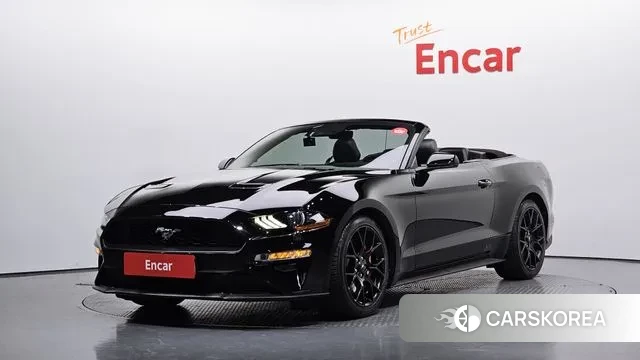 Ford Mustang 2019 Черный из Кореи