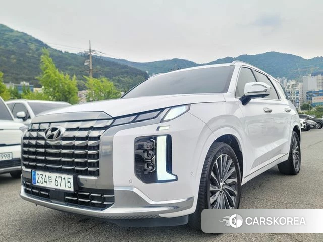 Hyundai The New Palisade 2023 Белый из Кореи