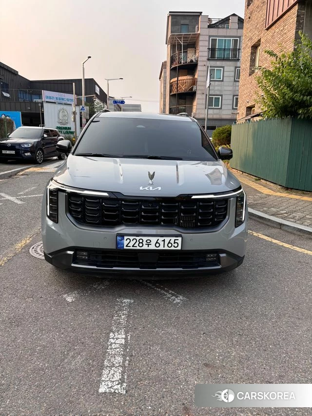 Kia The New Carnival 4th Generation 2024 Серебряный из Кореи
