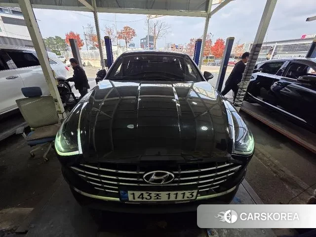 Hyundai Sonata Hybrid (DN8) 2022 Черный из Кореи