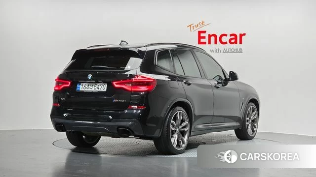 BMW X3 (G01) 2021 Черный из Кореи