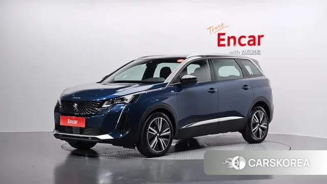 Peugeot 5008 second generation 2024 Синий из Кореи