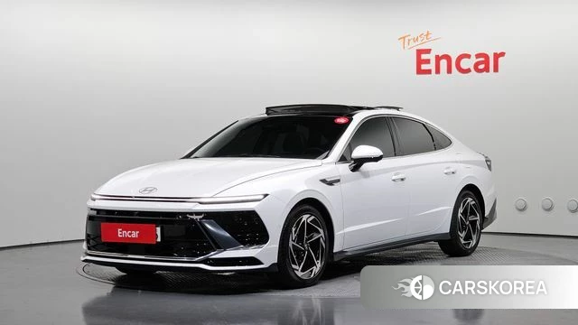 Hyundai Sonata D Edge (DN8) 2025 Белый из Кореи