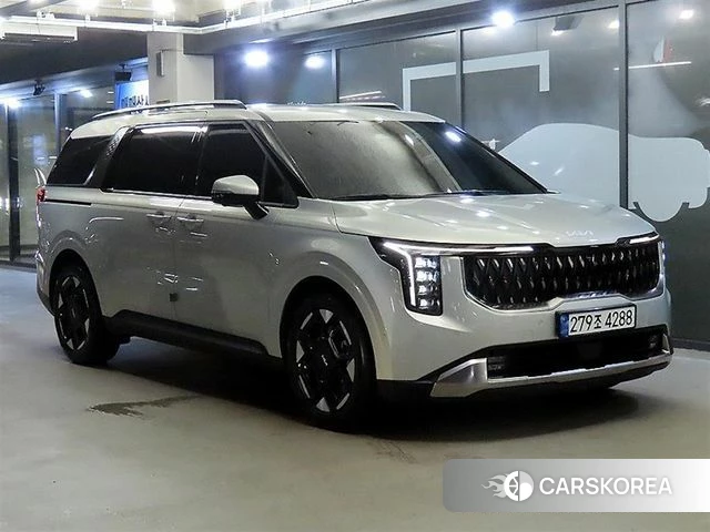 Kia The New Carnival 4th Generation 2024 Серебристо-серый из Кореи
