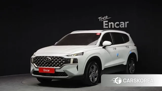 Hyundai The New Santa Fe 2021 Белый из Кореи