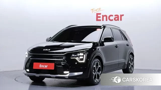 Kia Di Ol Nu Niro 2022 Черный из Кореи