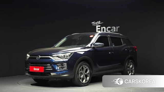 Ssangyong Beautiful Korando 2020 Синий из Кореи
