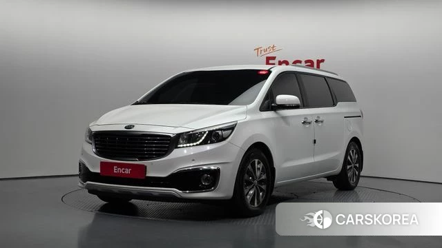 Kia All New Carnival 2018 Белый из Кореи