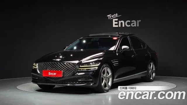 Genesis G80 (RG3) 2021 Черный из Кореи