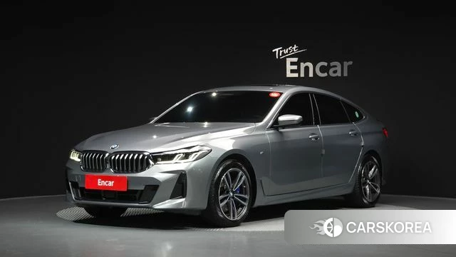 BMW 6 Series GT (G32) 2023 Серебристо-серый из Кореи
