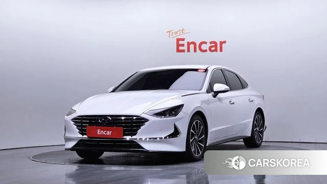 Hyundai Sonata (DN8) 2019 Белый из Кореи