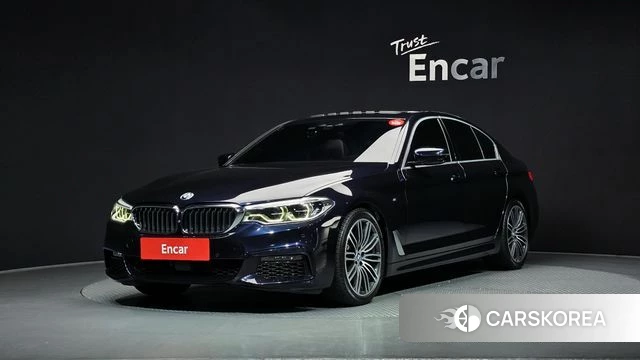 BMW 5 Series (G30) 2019 Синий из Кореи