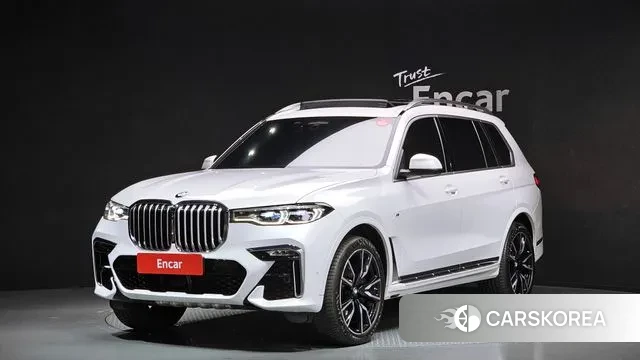 BMW X7 (G07) 2022 Белый из Кореи