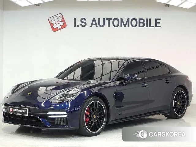 Porsche Panamera (971) 2021 Синий из Кореи