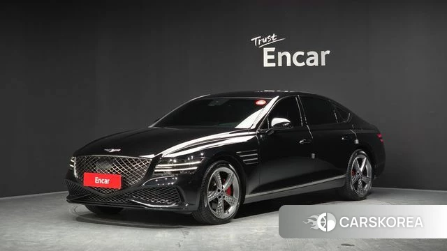 Genesis G80 (RG3) 2023 Черный из Кореи