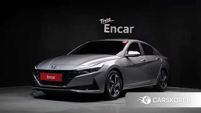 Hyundai Avante (CN7) 2021 Серый из Кореи