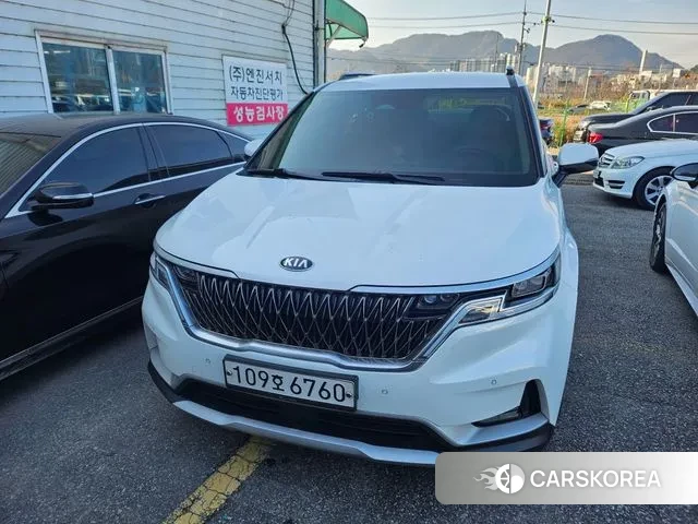 Kia Carnival 4th generation 2021 Белый из Кореи