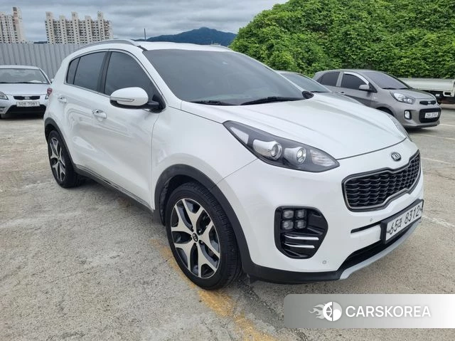 Kia Sportage 4th Generation 2018 Белый из Кореи