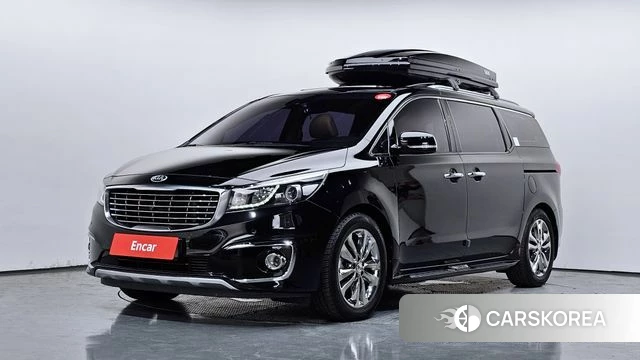 Kia All New Carnival 2018 Черный из Кореи