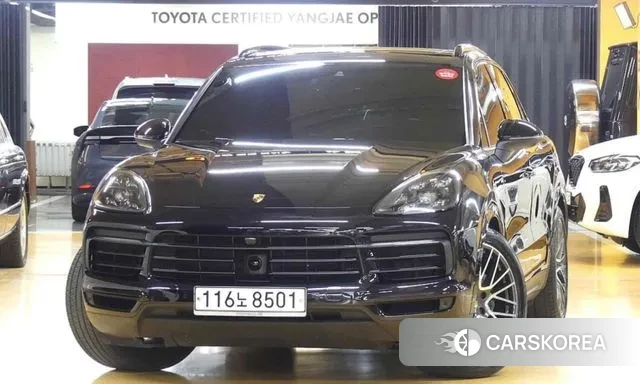 Porsche Cayenne (PO536) 2019 Черный из Кореи