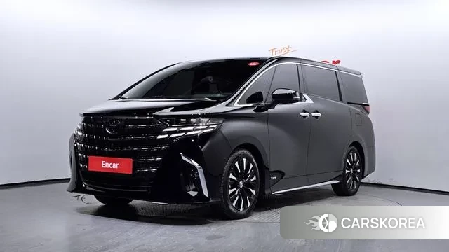 Toyota Alphard 4th Generation 2024 Черный из Кореи