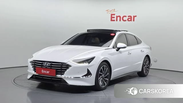 Hyundai Sonata (DN8) 2019 Белый из Кореи