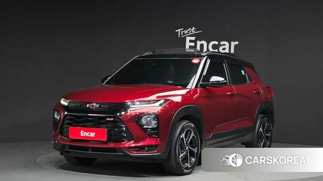 Chevrolet (GM Daewoo) Trailblazer 2022 Красный из Кореи