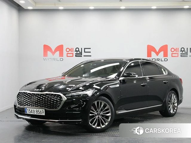 Kia The New K9 2nd generation 2021 Черный из Кореи