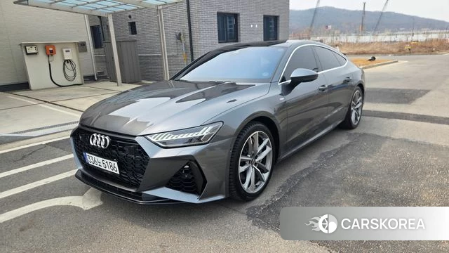 Audi A7 (4K) 2020 Серый из Кореи