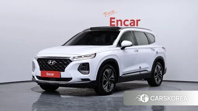 Hyundai Santa Fe TM 2018 Белый из Кореи