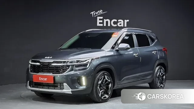 Kia The New Seltos 2023 Серый из Кореи