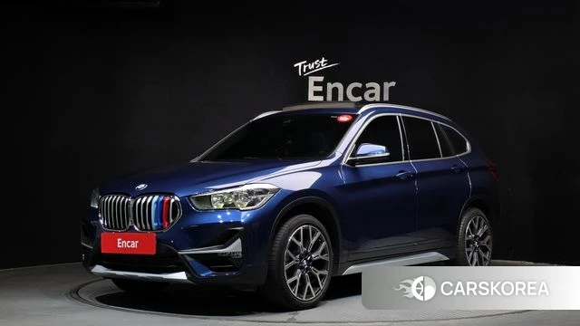 BMW X1 (F48) 2022 Синий из Кореи