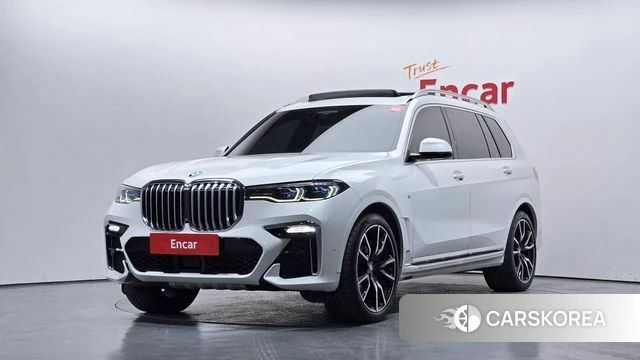 BMW X7 (G07) 2020 Белый из Кореи