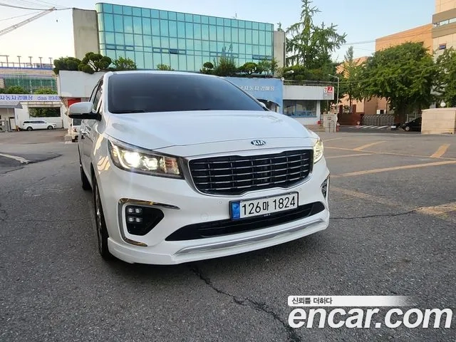 Kia The New Carnival 2019 Белый из Кореи
