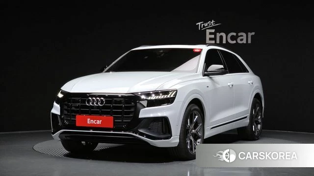 Audi Q8 (4M) 2023 Белый из Кореи