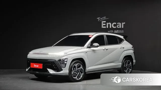 Hyundai Kona (SX2) 2025 Серебристо-серый из Кореи