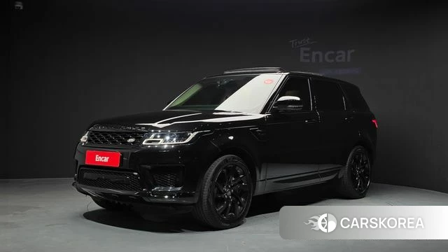 Land Rover Range Rover Sport 2nd Generation 2021 Черный из Кореи
