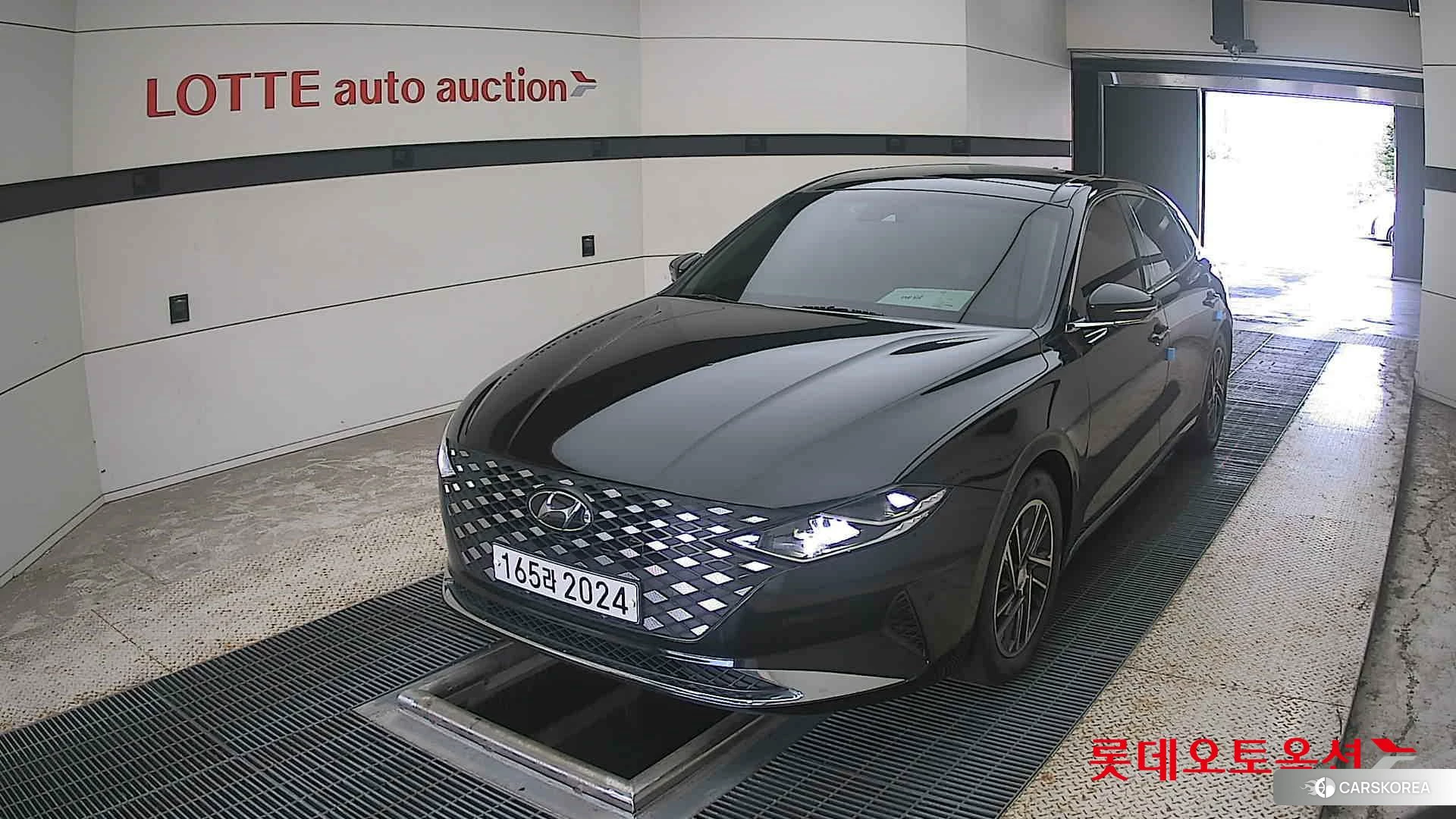 Hyundai Grandeur 2020 Черный из Кореи